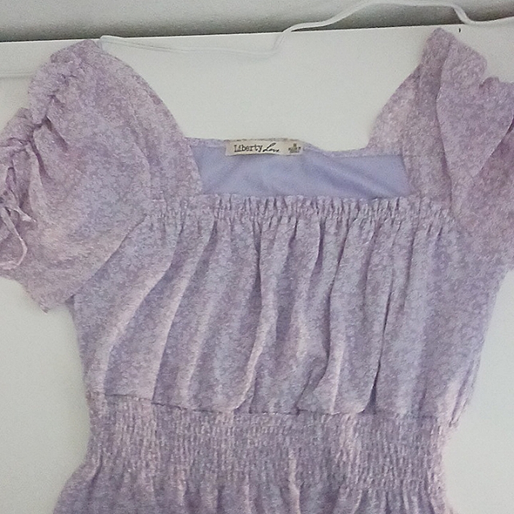 Purple dress